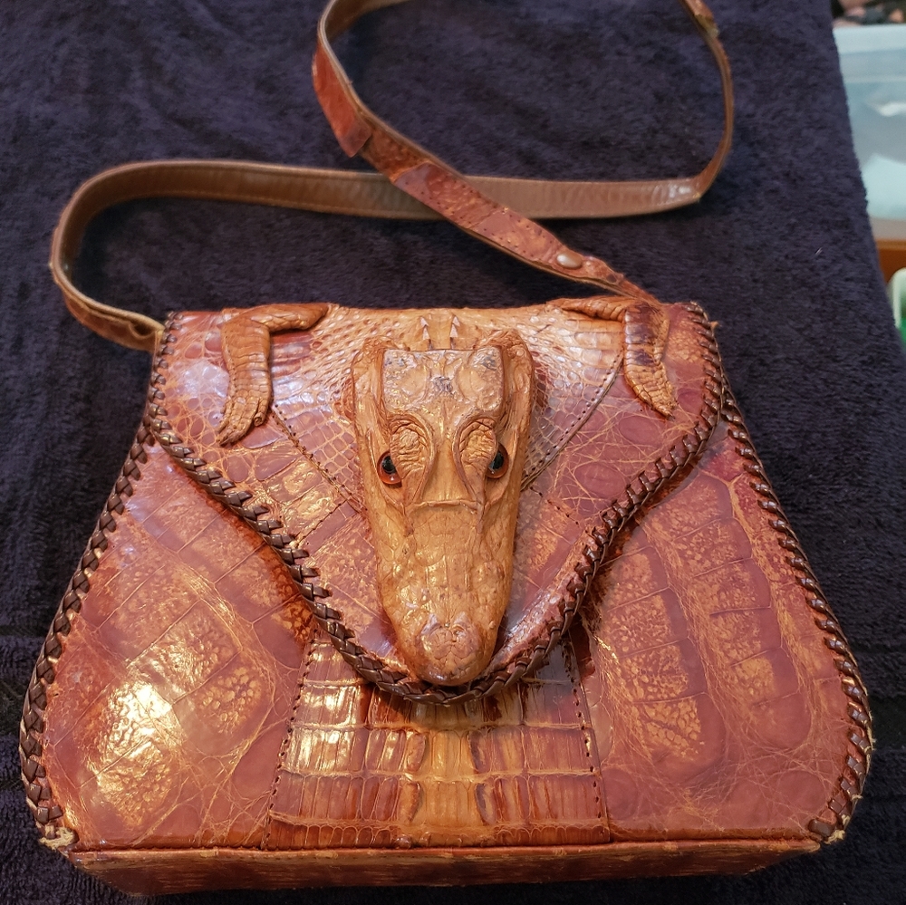 Alligator Purse 1940s